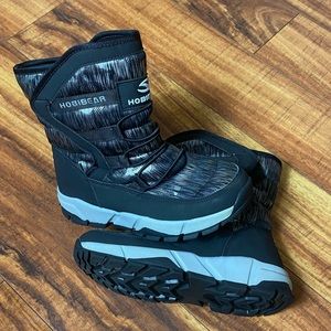 GUBARUN Boys Snow Boots Kids Outdoor Warm Shoes Waterproof - Big Kid Size 4